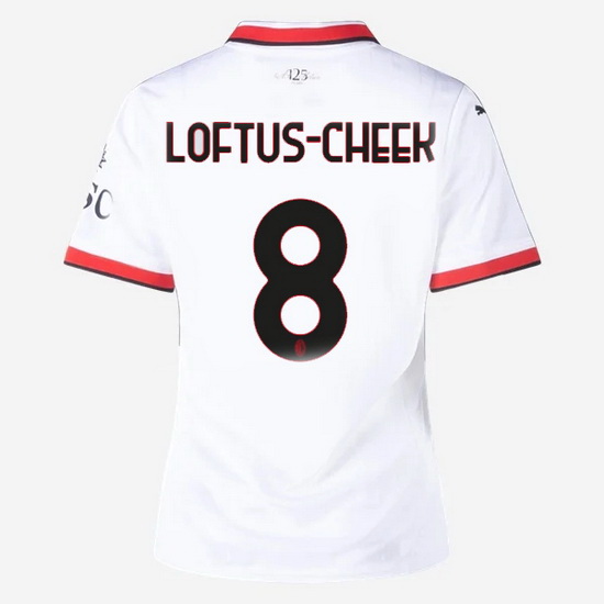 2024/25 Ruben Loftus-Cheek #8 Away Women's Soccer Jersey