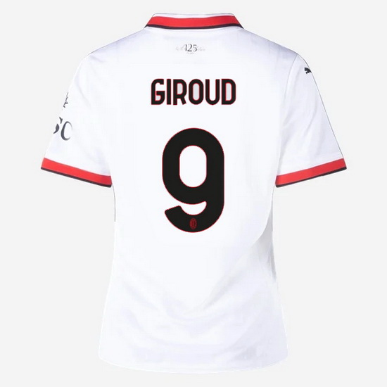 2024/25 Olivier Giroud #9 Away Women's Soccer Jersey - Click Image to Close