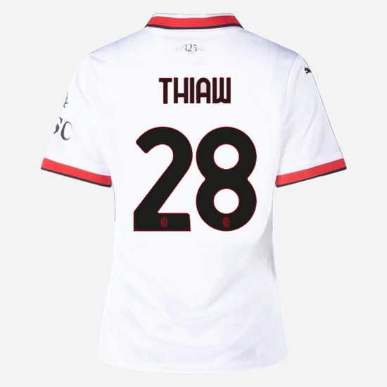 2024/25 Malick Thiaw #28 Away Women's Soccer Jersey