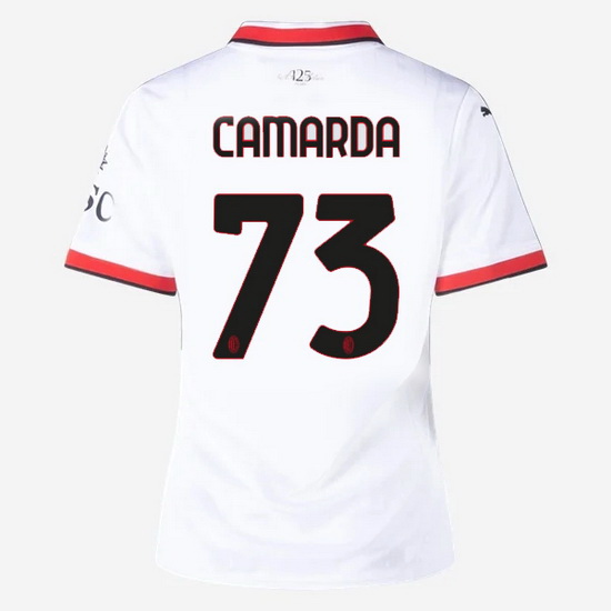 2024/25 Francesco Camarda #73 Away Women's Soccer Jersey