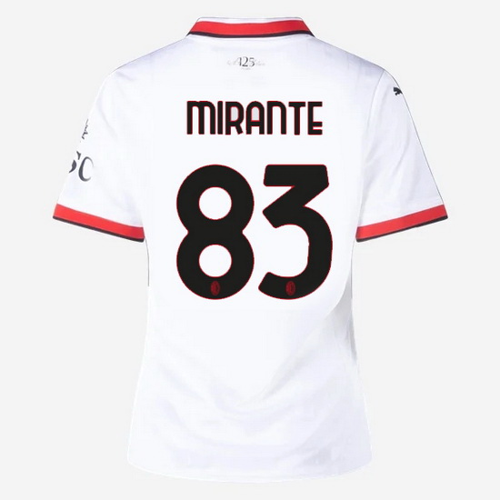 2024/25 Antonio Mirante #83 Away Women's Soccer Jersey