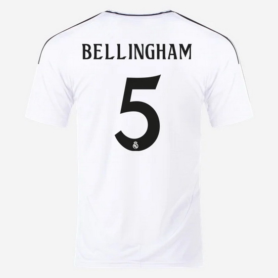 2024/25 Jude Bellingham #5 Home Men's Soccer Jersey