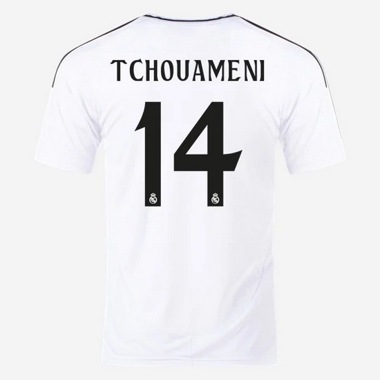 2024/25 Aurelien Tchouameni #14 Home Men's Soccer Jersey - Click Image to Close