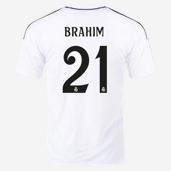 2024/25 Brahim Diaz #21 Home Men's Soccer Jersey