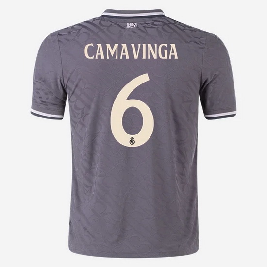 2024/25 Eduardo Camavinga #6 Away Men's Soccer Jersey