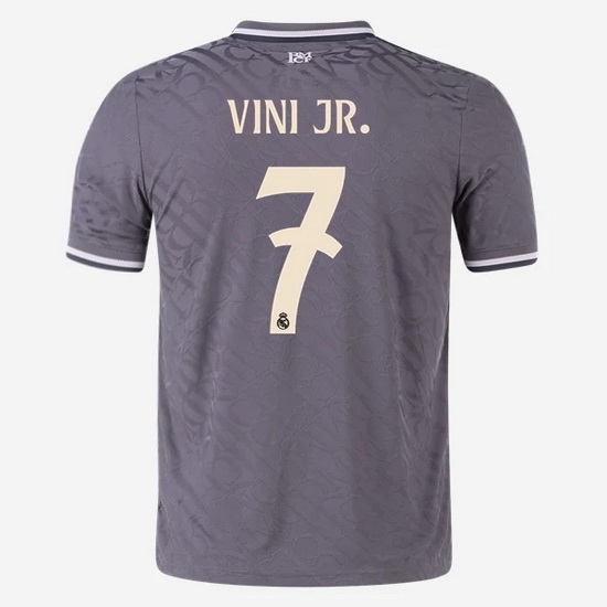 2024/25 Vinicius Junior #7 Away Men's Soccer Jersey