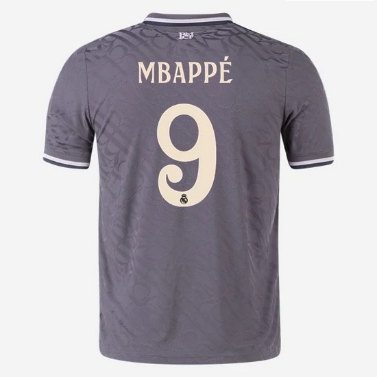 2024/25 Kylian Mbappe #9 Away Men's Soccer Jersey - Click Image to Close