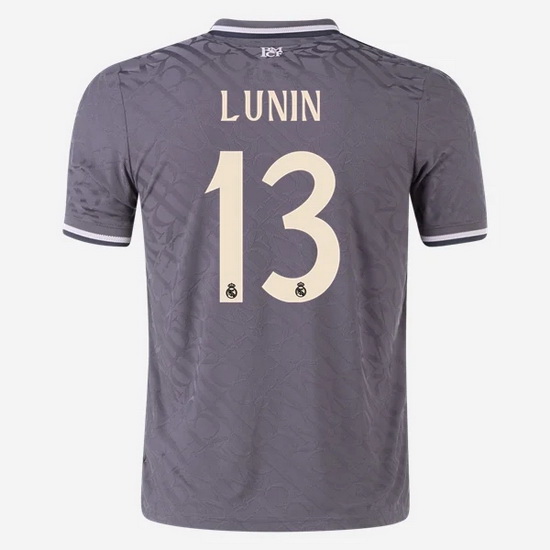 2024/25 Andriy Lunin #13 Away Men's Soccer Jersey