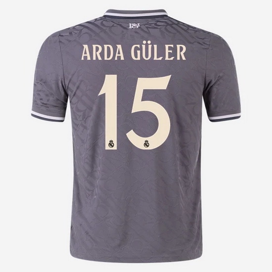 2024/25 Arda Guler #15 Away Men's Soccer Jersey