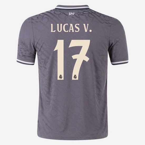 2024/25 Lucas Vazquez #17 Away Men's Soccer Jersey - Click Image to Close