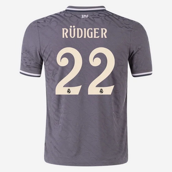 2024/25 Antonio Rudiger #22 Away Men's Soccer Jersey