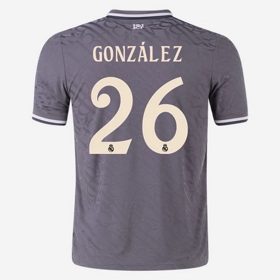 2024/25 Fran Gonzalez #26 Away Men's Soccer Jersey