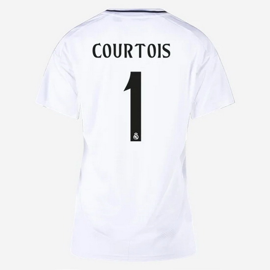 2024/25 Thibaut Courtois #1 Home Women's Soccer Jersey