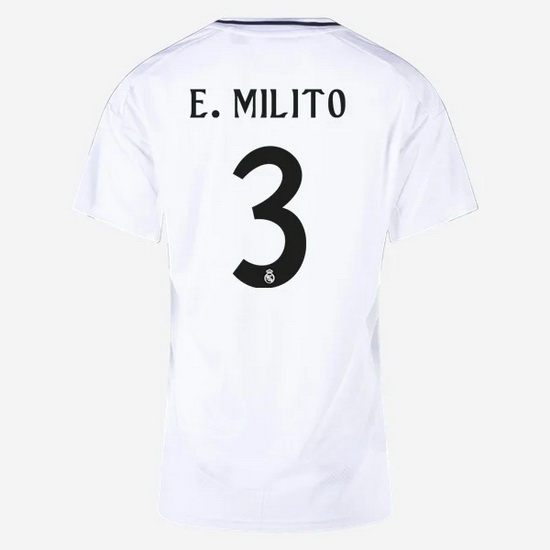 2024/25 Eder Militao #3 Home Women's Soccer Jersey