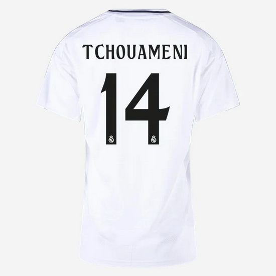 2024/25 Aurelien Tchouameni #14 Home Women's Soccer Jersey