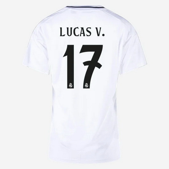 2024/25 Lucas Vazquez #17 Home Women's Soccer Jersey - Click Image to Close