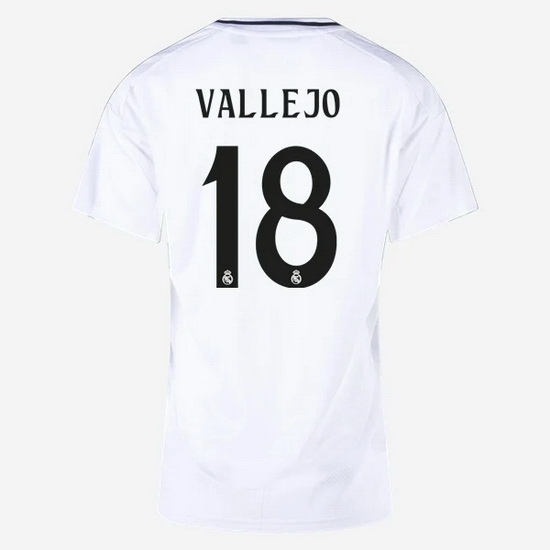 2024/25 Jesus Vallejo #18 Home Women's Soccer Jersey