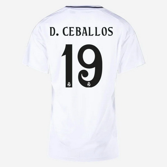 2024/25 Dani Ceballos #19 Home Women's Soccer Jersey