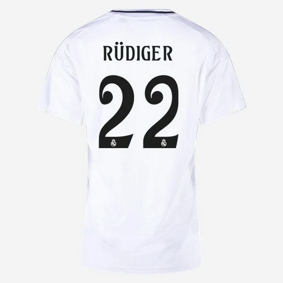 2024/25 Antonio Rudiger #22 Home Women's Soccer Jersey