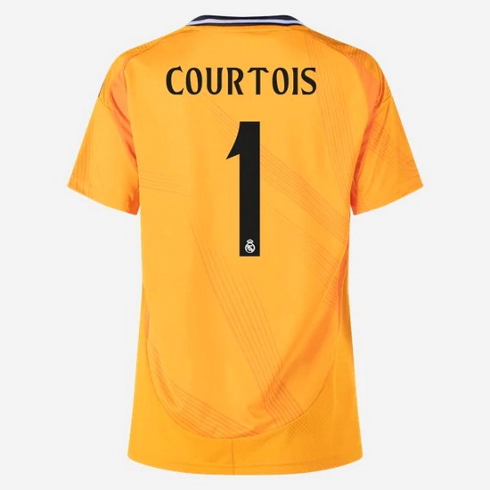 2024/25 Thibaut Courtois #1 Away Women's Soccer Jersey - Click Image to Close