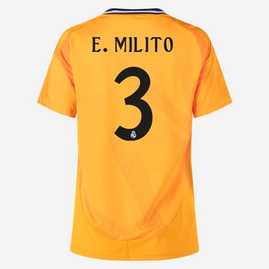 2024/25 Eder Militao #3 Away Women's Soccer Jersey