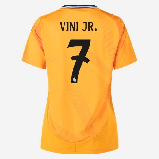 2024/25 Vinicius Junior #7 Away Women's Soccer Jersey - Click Image to Close