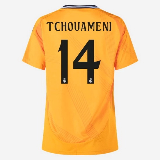 2024/25 Aurelien Tchouameni #14 Away Women's Soccer Jersey