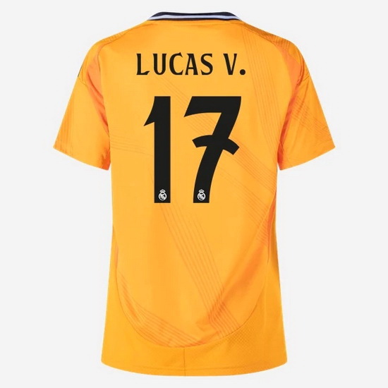 2024/25 Lucas Vazquez #17 Away Women's Soccer Jersey