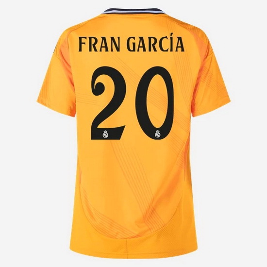 2024/25 Fran Garcia #20 Away Women's Soccer Jersey