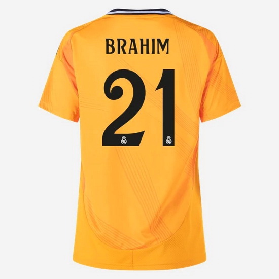 2024/25 Brahim Diaz #21 Away Women's Soccer Jersey