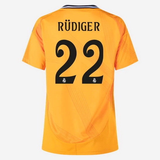 2024/25 Antonio Rudiger #22 Away Women's Soccer Jersey