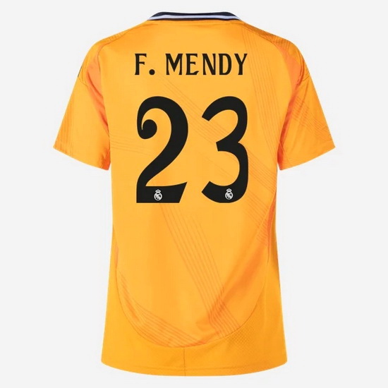 2024/25 Ferland Mendy #23 Away Women's Soccer Jersey - Click Image to Close