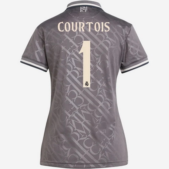 2024/25 Thibaut Courtois #1 Third Women's Soccer Jersey - Click Image to Close