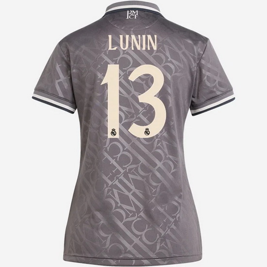 2024/25 Andriy Lunin #13 Third Women's Soccer Jersey