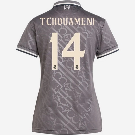 2024/25 Aurelien Tchouameni #14 Third Women's Soccer Jersey - Click Image to Close