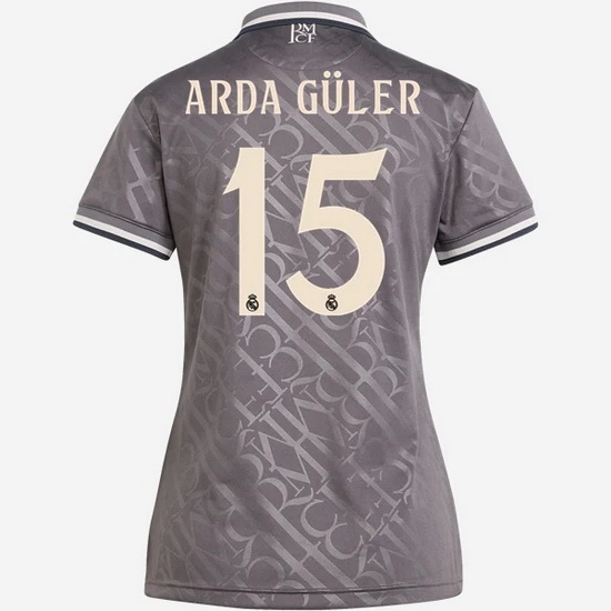 2024/25 Arda Guler #15 Third Women's Soccer Jersey