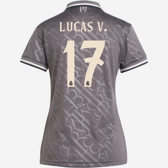 2024/25 Lucas Vazquez #17 Third Women's Soccer Jersey