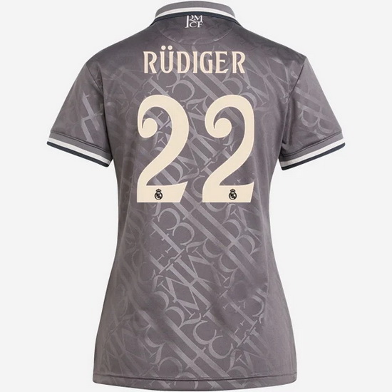 2024/25 Antonio Rudiger #22 Third Women's Soccer Jersey