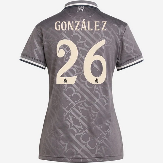 2024/25 Fran Gonzalez #26 Third Women's Soccer Jersey