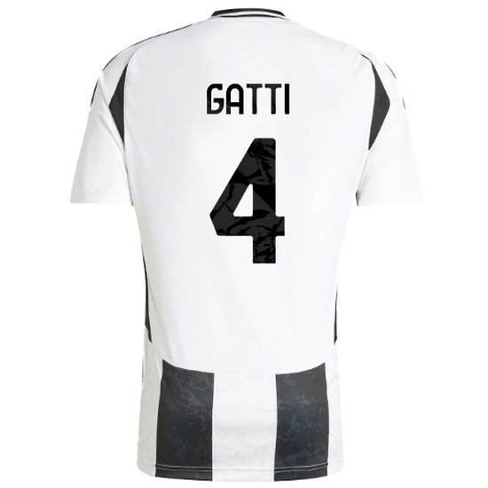 2024/25 Federico Gatti #4 Home Men's Soccer Jersey