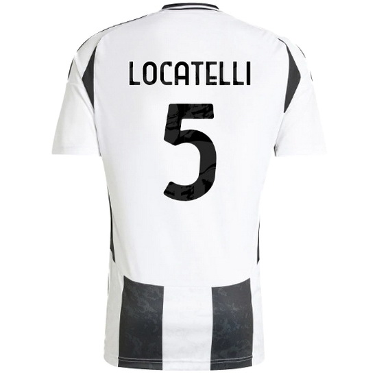 2024/25 Manuel Locatelli #5 Home Men's Soccer Jersey