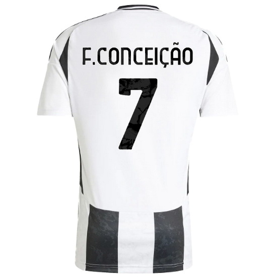 2024/25 Francisco Conceicao #7 Home Men's Soccer Jersey