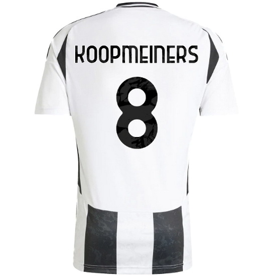 2024/25 Teun Koopmeiners #8 Home Men's Soccer Jersey