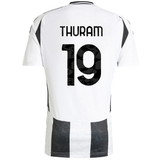 2024/25 Khephren Thuram #19 Home Men's Soccer Jersey - Click Image to Close