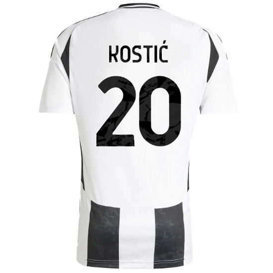 2024/25 Filip Kostic #20 Home Men's Soccer Jersey - Click Image to Close