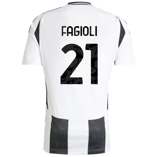 2024/25 Nicolo Fagioli #21 Home Men's Soccer Jersey - Click Image to Close