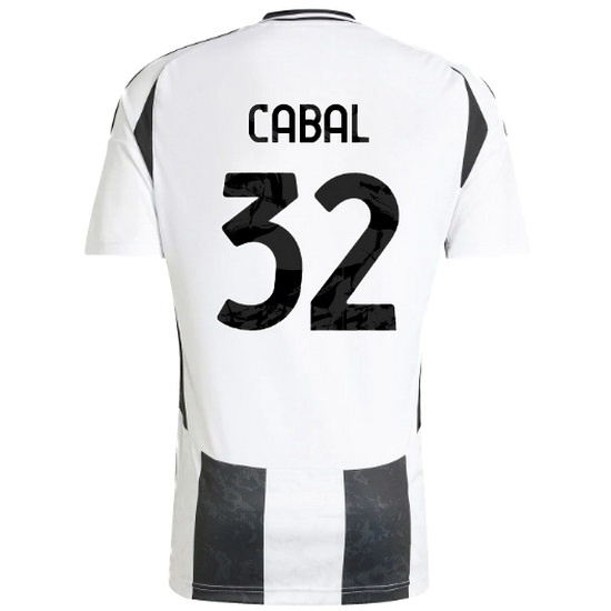 2024/25 Juan Cabal #32 Home Men's Soccer Jersey