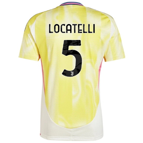 2024/25 Manuel Locatelli #5 Away Men's Soccer Jersey - Click Image to Close