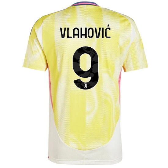 2024/25 Dusan Vlahovic #9 Away Men's Soccer Jersey