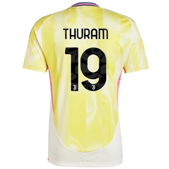 2024/25 Khephren Thuram #19 Away Men's Soccer Jersey - Click Image to Close